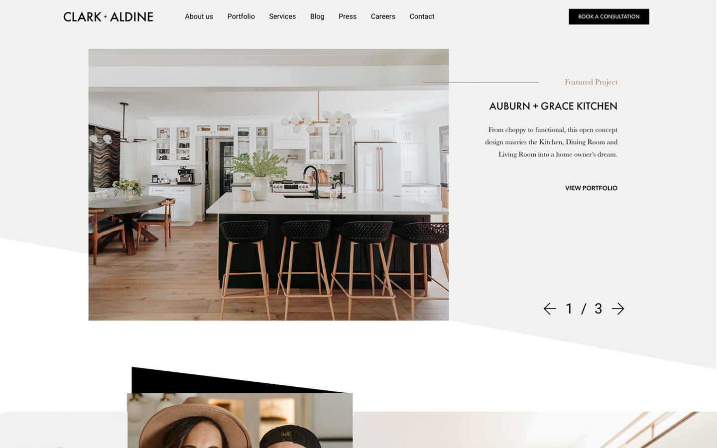 Interior Designer Website After