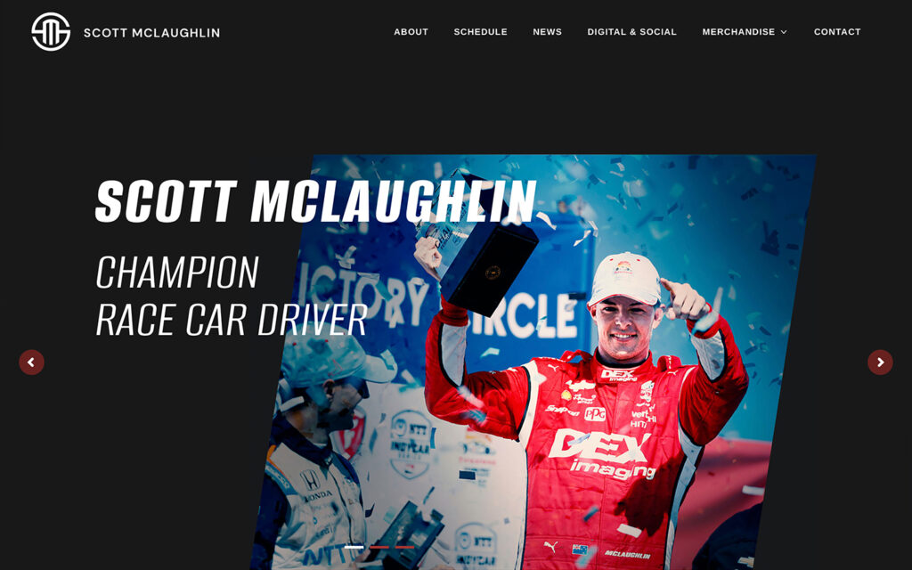 Scott McLaughlin INDYCAR Driver Website Launch!!