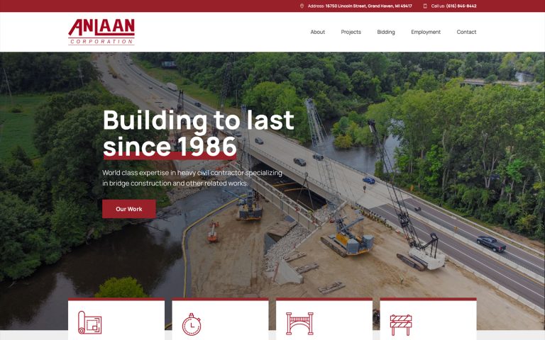 Construction Web Design