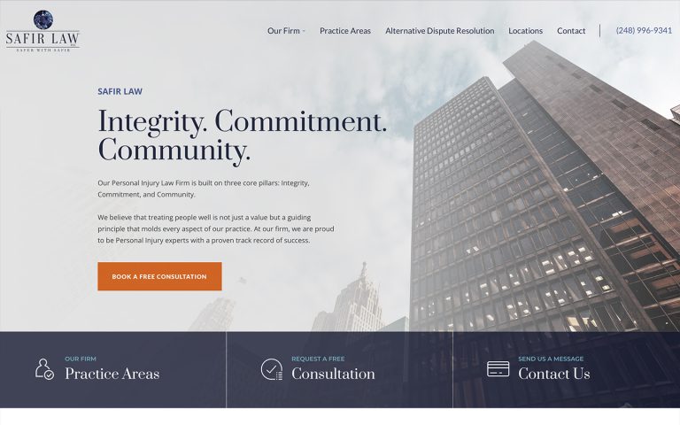 Law Firm Web Design​