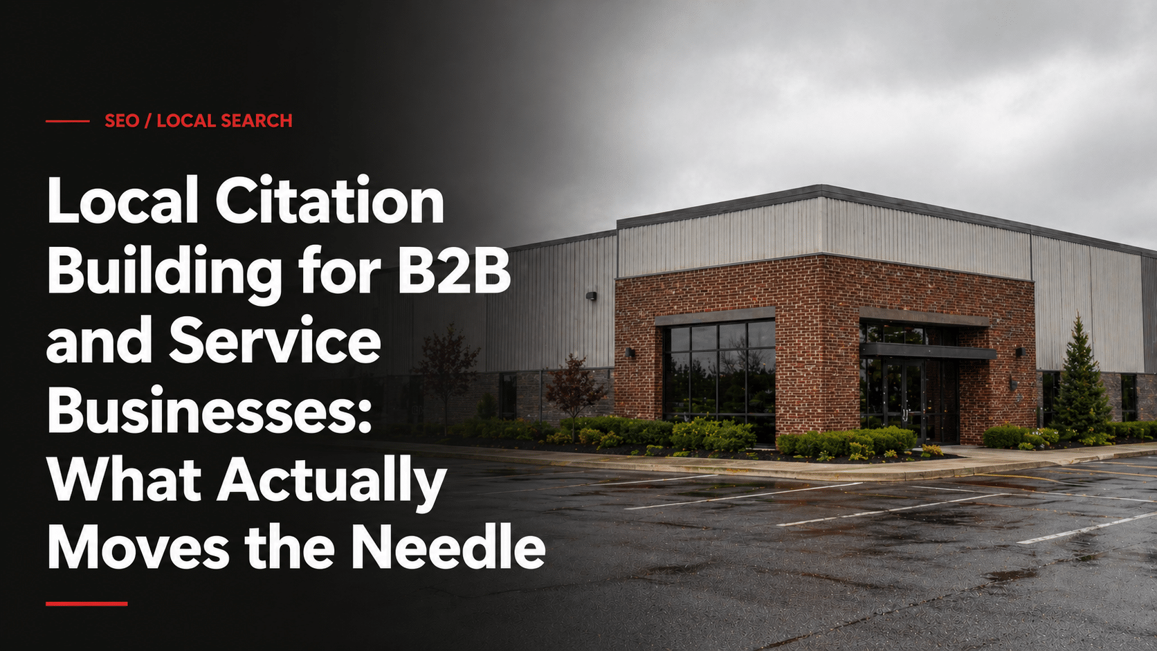 Local citation building for B2B
