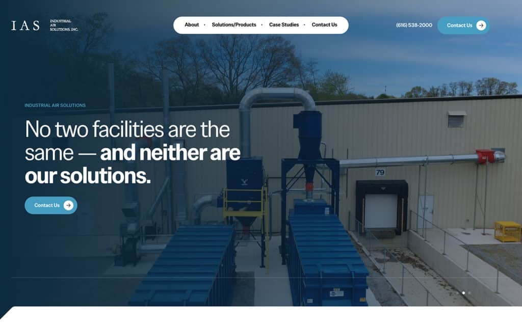 Industrial Air Systems (IAS) Website Launch!