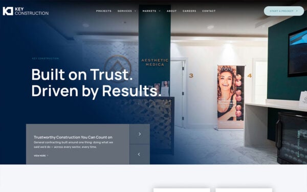 Key Construction Website Launch! 1 Key Construction Website Launch! 1